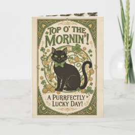 Top O' The Morning! - St Patrick's Day Card Feiertagskarte