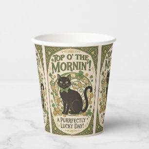 Top O' The Morning - St. Patrick's Day Papiertasse Pappbecher