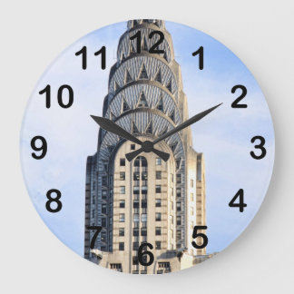Top of the Chrysler Gebäude NYC Clock Große Wanduhr