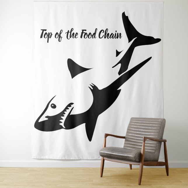 Top of the Food Chain Tapestry Wandteppich (Beispiel)