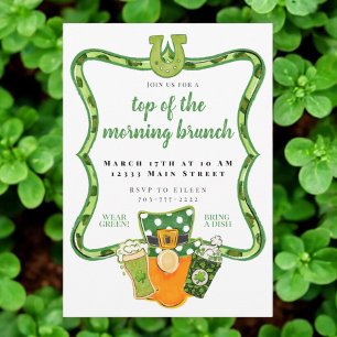 Top of the Morning St Patrick's Day Brunch Einladung