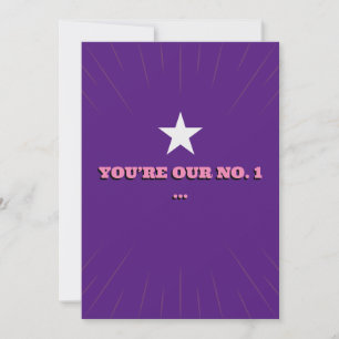 Top of the Pops ! Anniversaire papa, Carte de voeu