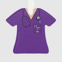 Top Ornement - Violet avec peau claire Ornementati