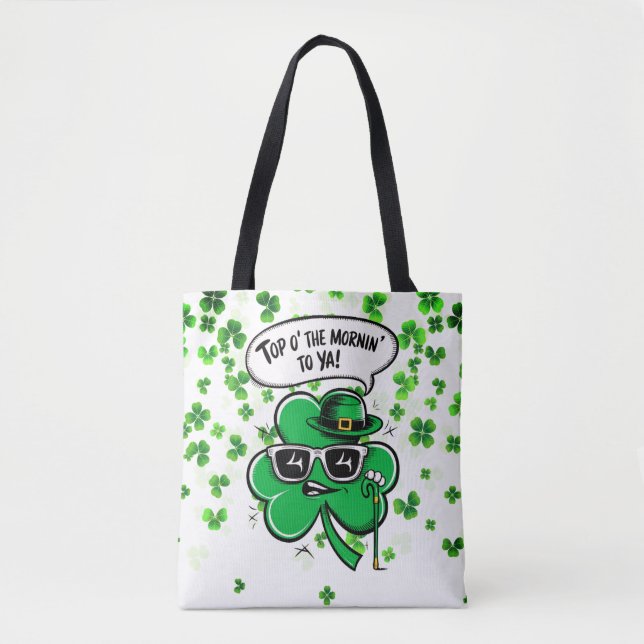 Top O's Mornin-Kleeblatt Tasche (Vorderseite)