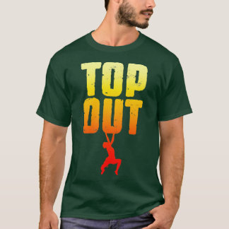 Top Out Rock Climbing Funny Climber Bouldering