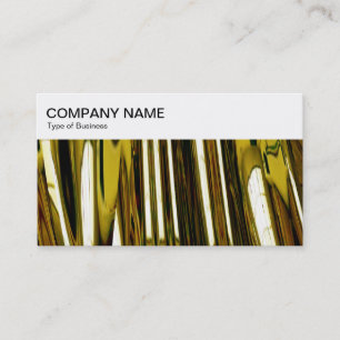 Top-Panel - Abstrakte Gold Business Card Visitenkarte