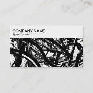 Top-Panel - Bikes HC BW Business Card Visitenkarte
