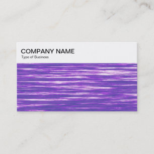 Top-Panel - Lila Interferenz-Visitenkarte Visitenkarte
