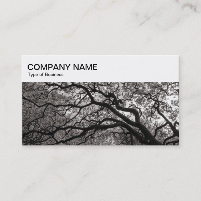 Top-Panel - Magnolia Trees Business Card Visitenkarte (Vorderseite)