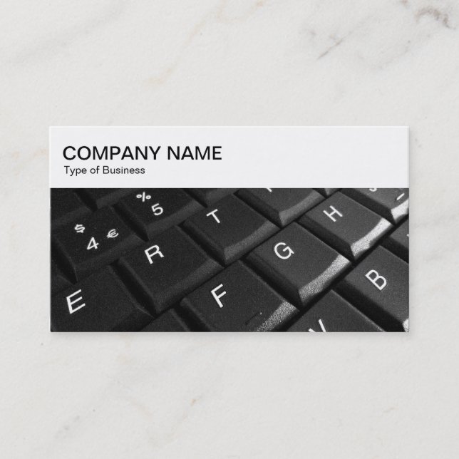 Top-Panel - Notebook-Tastatur 02-Visitenkarte Visitenkarte (Vorderseite)