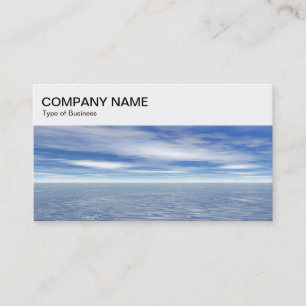Top Panel - Sea and Sky Business Card Visitenkarte