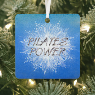 TOP Pilates Power Metal Ornement