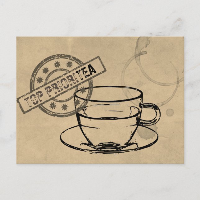 Top Prioritea Postkarte (Vorderseite)