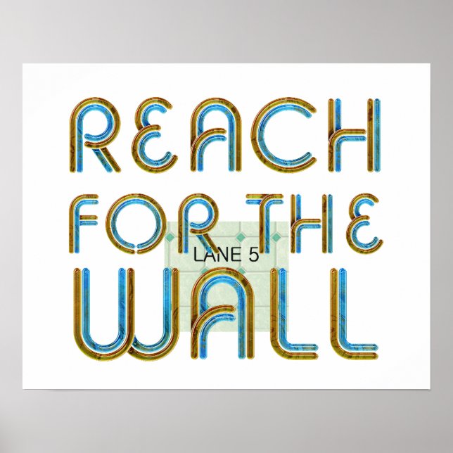 TOP-Reichweite für die Mauer Poster (Vorne)