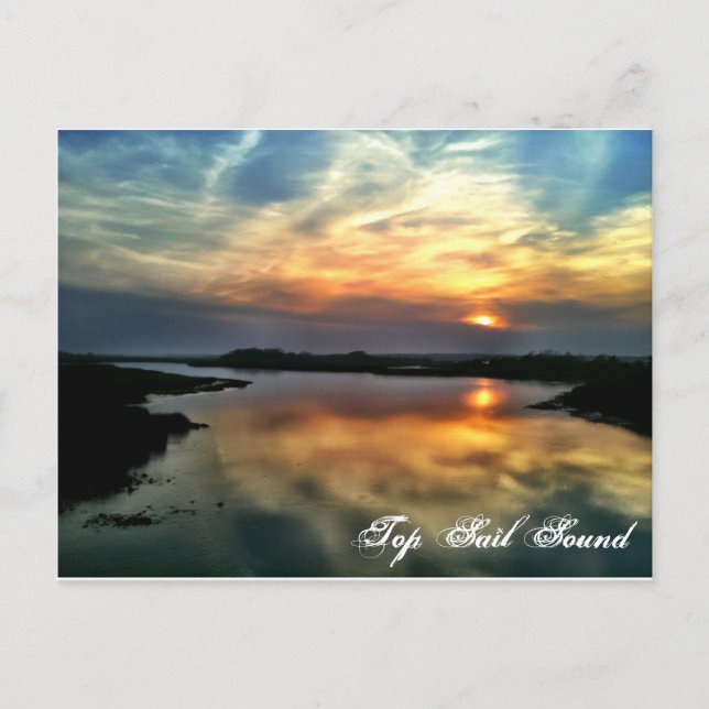 Top Sail Sound Postkarte (Vorderseite)