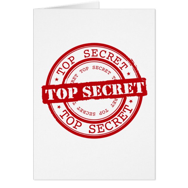 Top Secret (Devant)