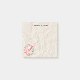 Top Secret Briefmarke Post-it Notes Post-it Klebezettel