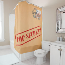 Top secret Enveloppe Douche rideau