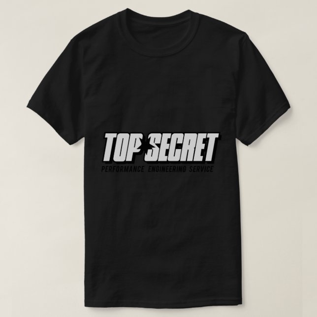 TOP SECRET JAPAN Aufkleber (Design vorne)