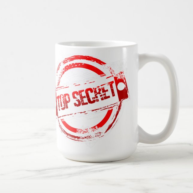Top Secret Kaffeetasse (Rechts)