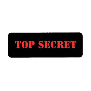 TOP SECRET LABEL