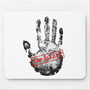 Top Secret Maus Mousepad