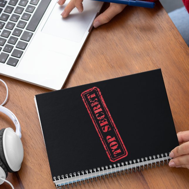 Top Secret Notebook Notizblock (Von Creator hochgeladen)
