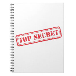Top Secret Notebook Notizblock