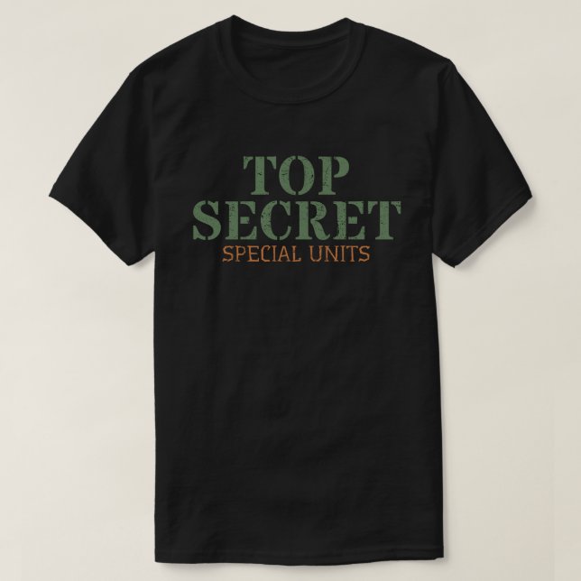 Top Secret Special Units (Design vorne)