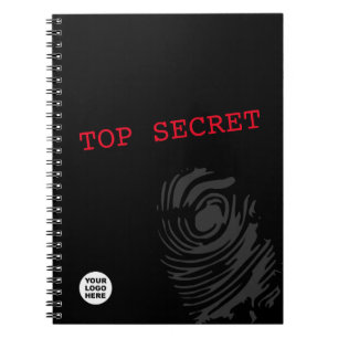 TOP SECRET Spy Themed Notizblock