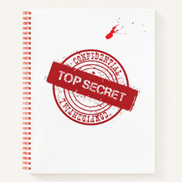 Top Secret-Tagebuch Notizbuch