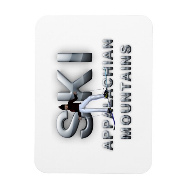 TOP Ski Appalachian Magnet (Vertikal)