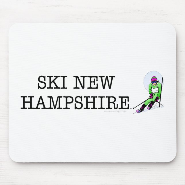 TOP Ski New Hampshire Mousepad (Vorne)