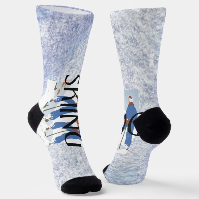 TOP Skiing Socken (Gewinkelt)