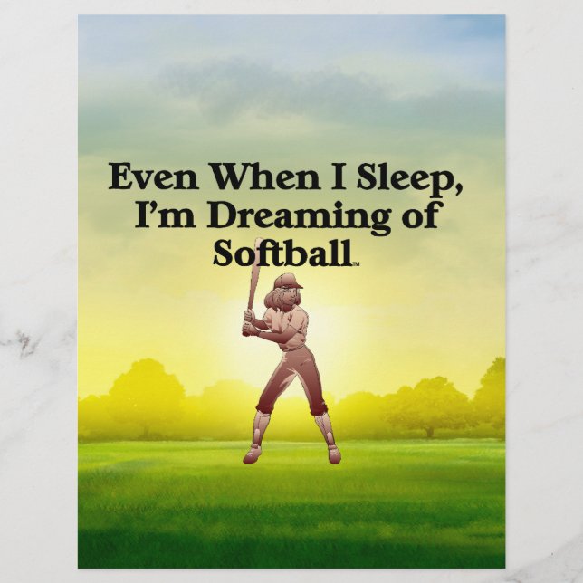 TOP Softball Dreams Flyer (Vorne)