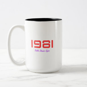 Top-Song 1981 Zweifarbige Tasse