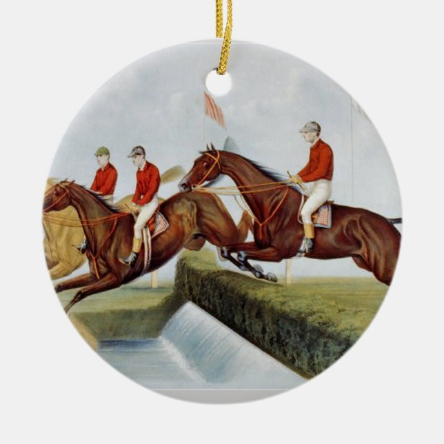 TOP Steeplechase Keramikornament (Vorne)