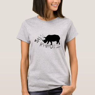 Top T-Shirt de Rhinos pour les économies amusante