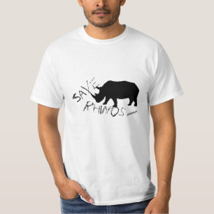 Top T-Shirt de Rhinos pour les économies amusante