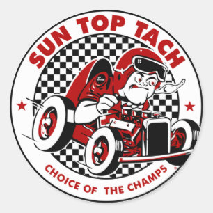 Top Tach 'AUSWAHL DER CHAMPIONS' STICKER