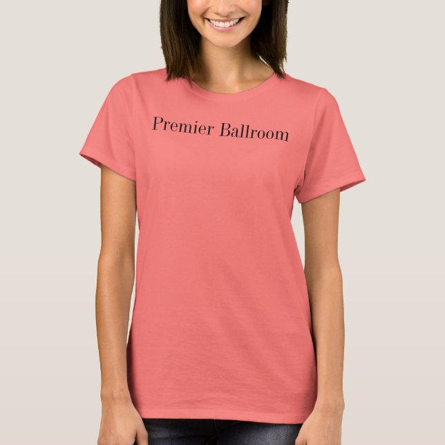 Top-Tank für Premier Ballroom - Rot T-Shirt (Vorderseite)