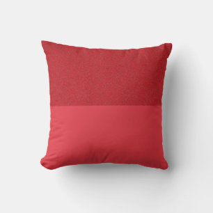 Top Textur Tomato Red Throw Kissen - individuell e