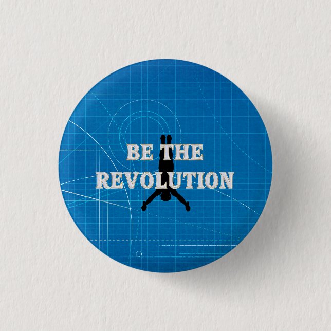 TOP Turn Revolution Button (Vorderseite)