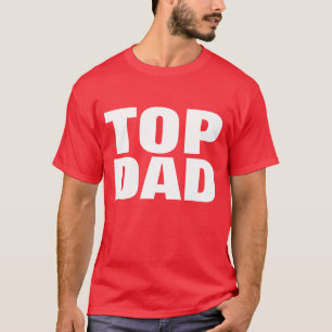 Top Vater Vatertag T - Shirt - Rote T-Shirts