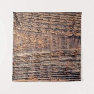 Top-View Textur aus altem Holz. abstrakt, alt, ant Wandteppich