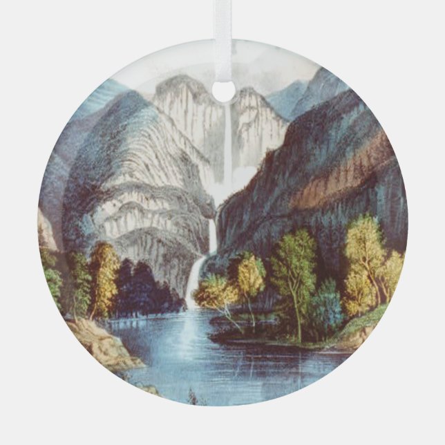 TOP Yosemite Ornement en verre (Recto)