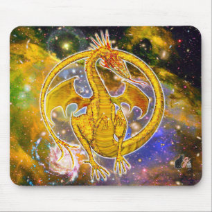 Topas Kosmischer Drache Mousepad