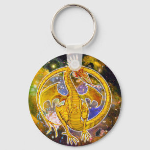 Topaz Cosmic Dragon Schlüsselanhänger