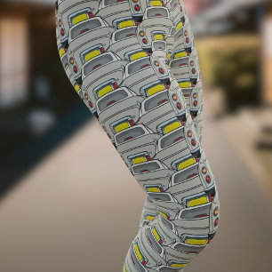 Topaz Mist Figaro Muster Figuren Leggings