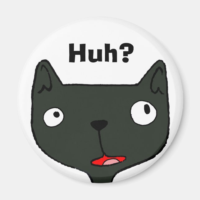 TOPAZfacesHUHWAT, Hä? Magnet (Vorne)